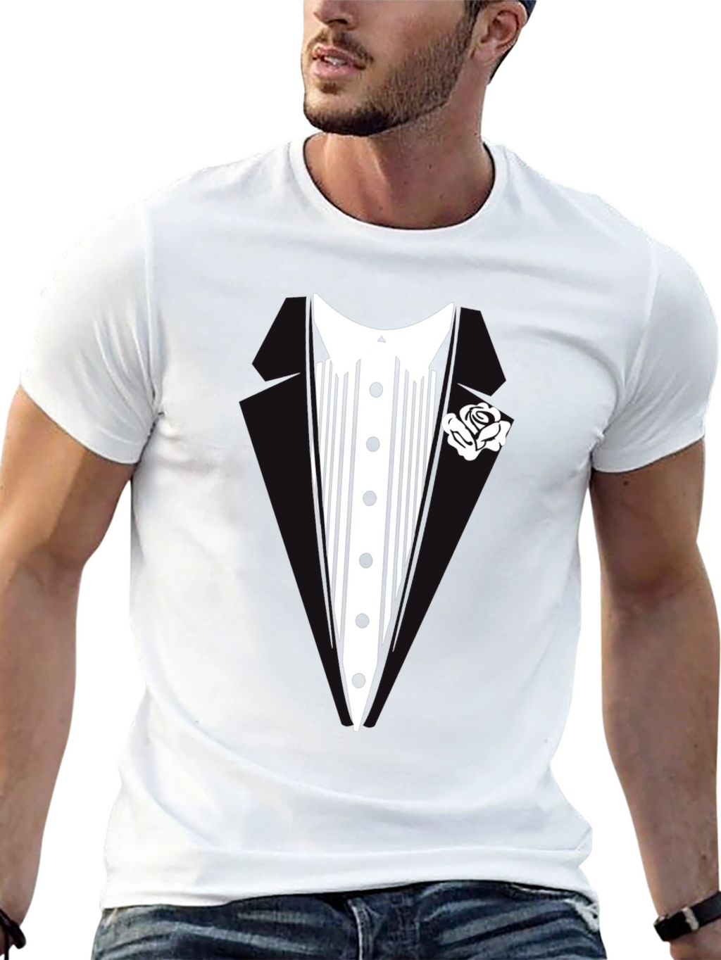 Tuxedo T-Shirt - Funny Formal Wear Graphic Tee