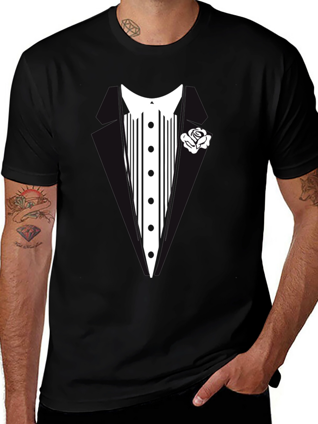 Tuxedo T-Shirt - Funny Formal Wear Graphic Tee