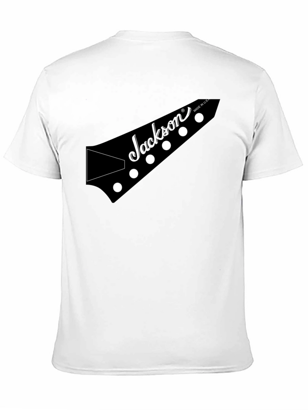 Jackson Guitar Headstock Black T-Shirt
