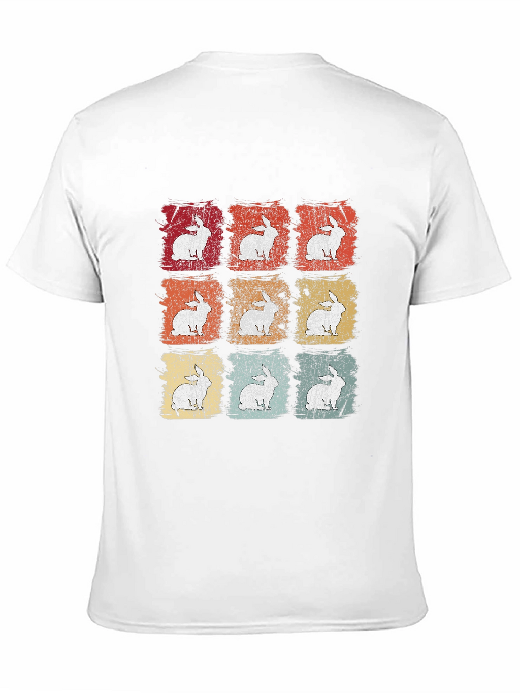 Retro Rabbit Graphic T-Shirt