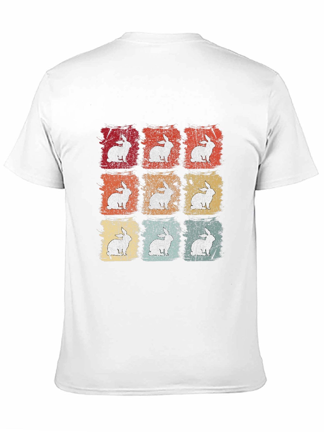 Retro Rabbit Graphic T-Shirt