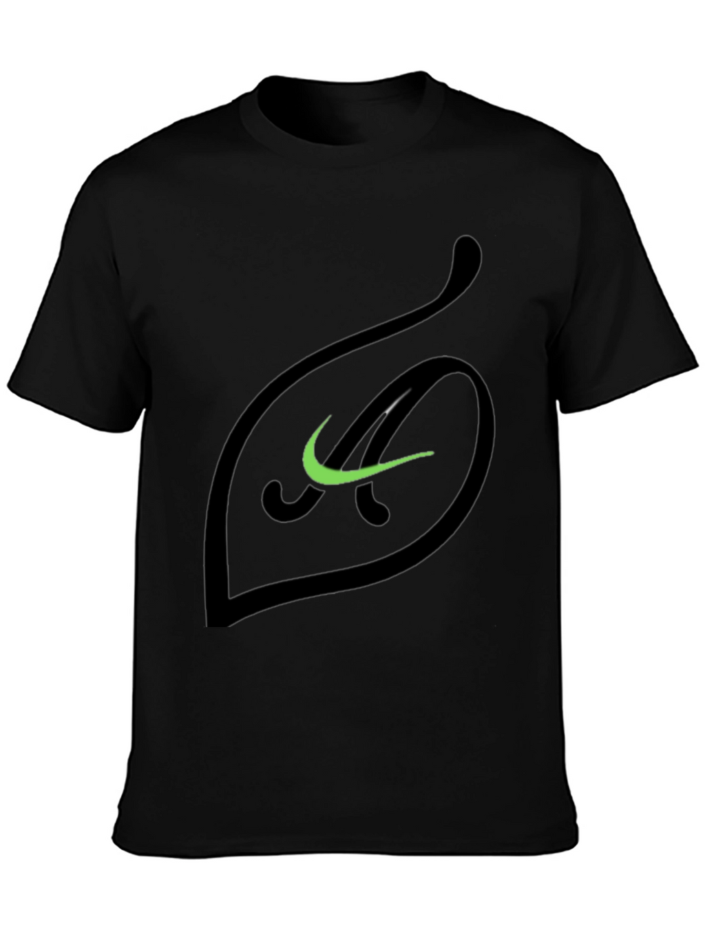 Leaf Logo Graphic Tee - Stylish Casual Wear