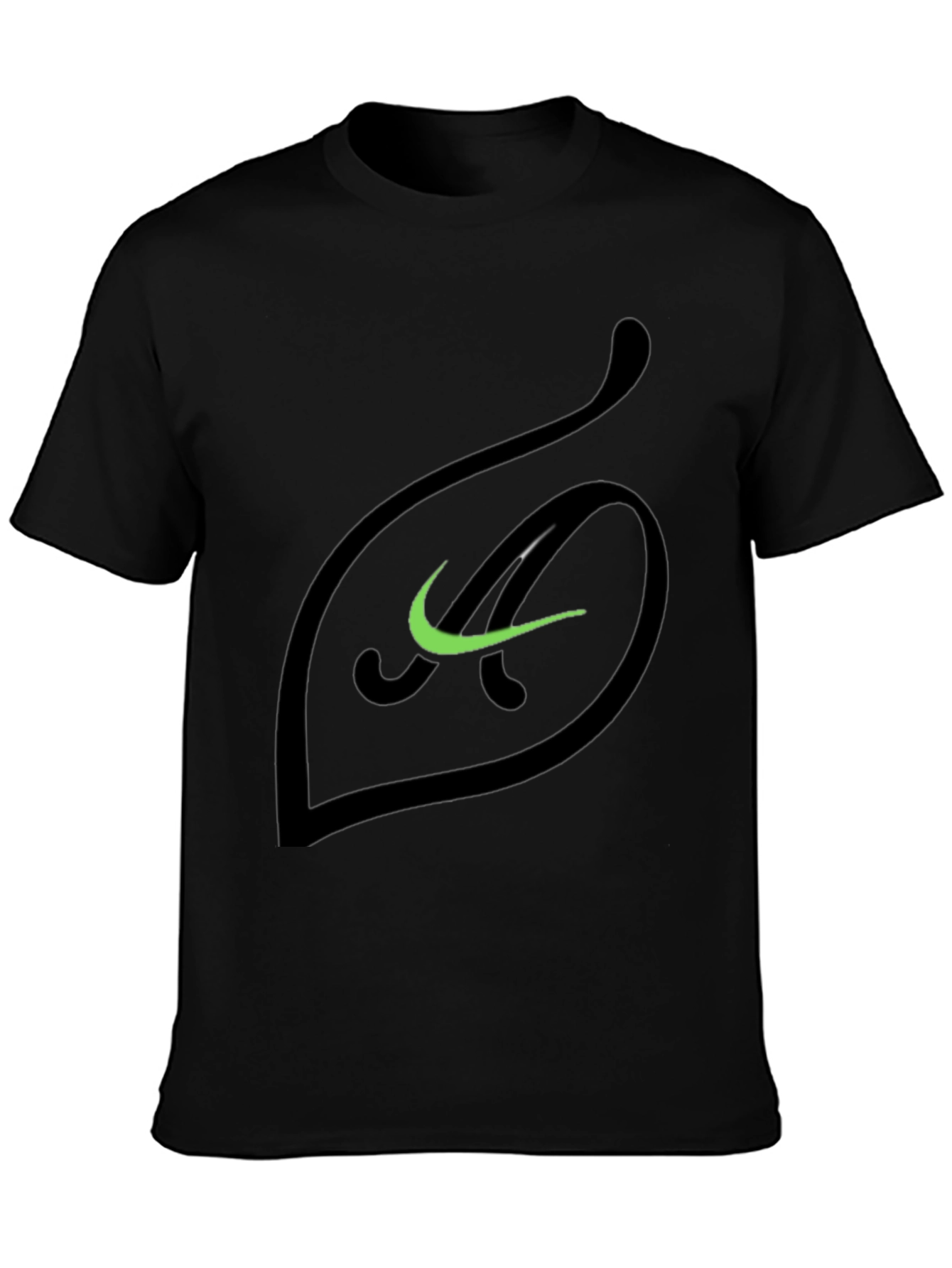 Leaf Logo Graphic Tee - Stylish Casual Wear