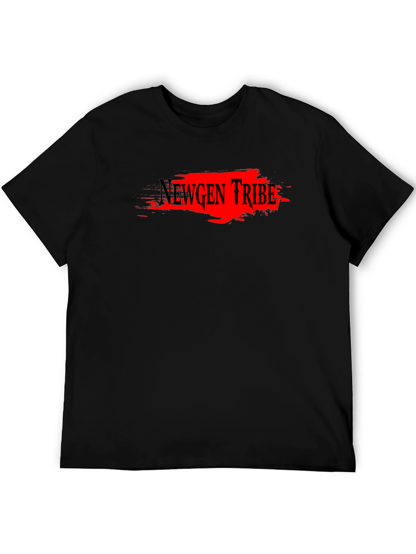 Newgen Tribe Black Graphic Tee