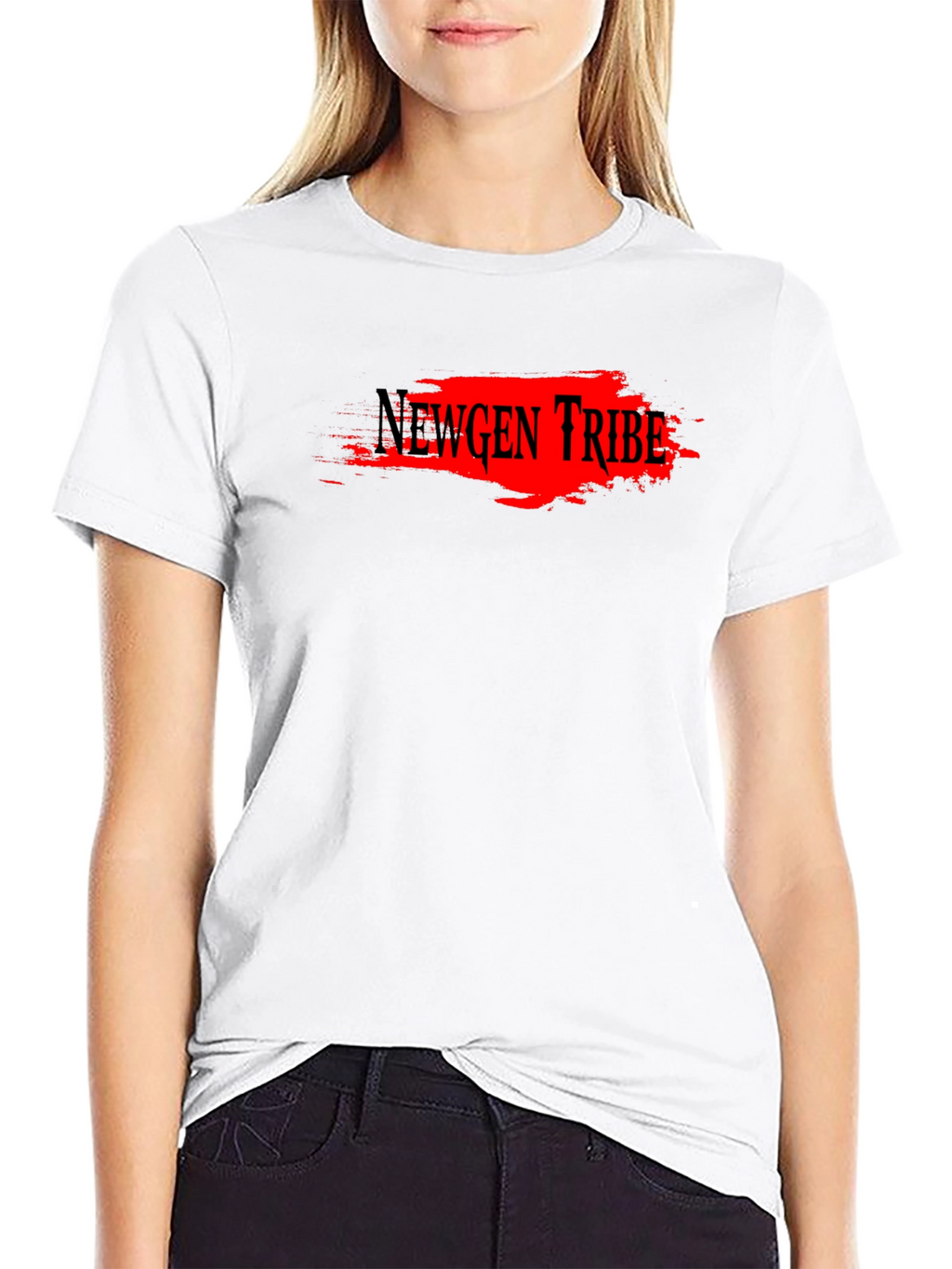 Newgen Tribe Black Graphic Tee