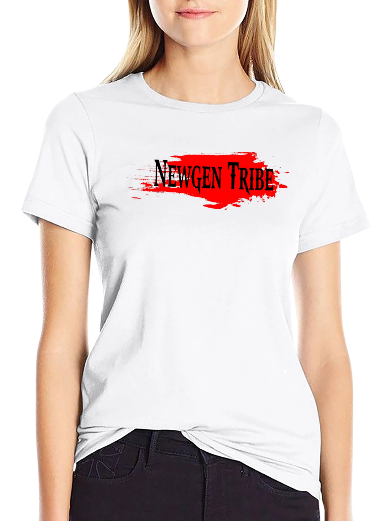 Newgen Tribe Black Graphic Tee