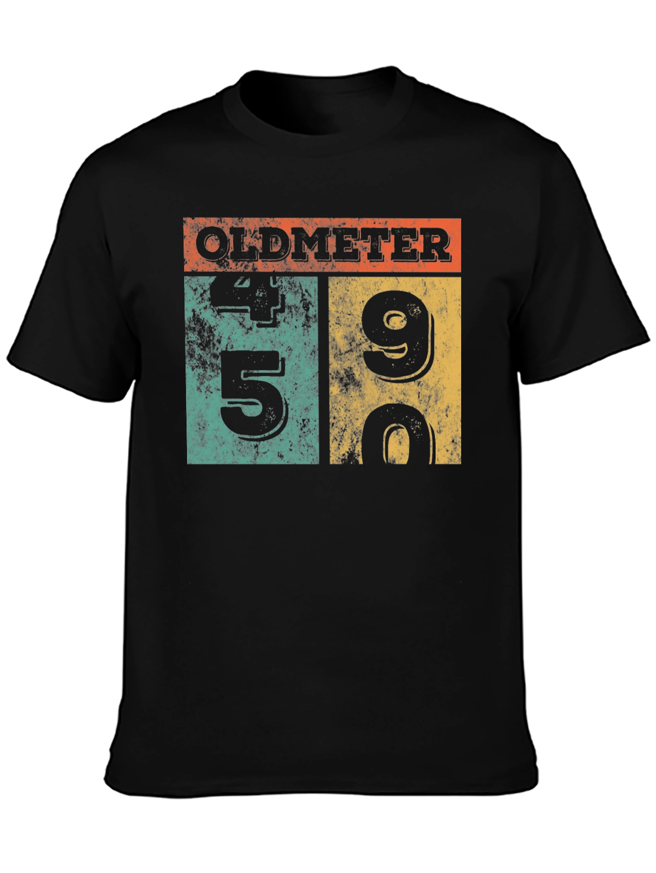 Oldmeter 45 90 Graphic Tee - Black Unisex Shirt