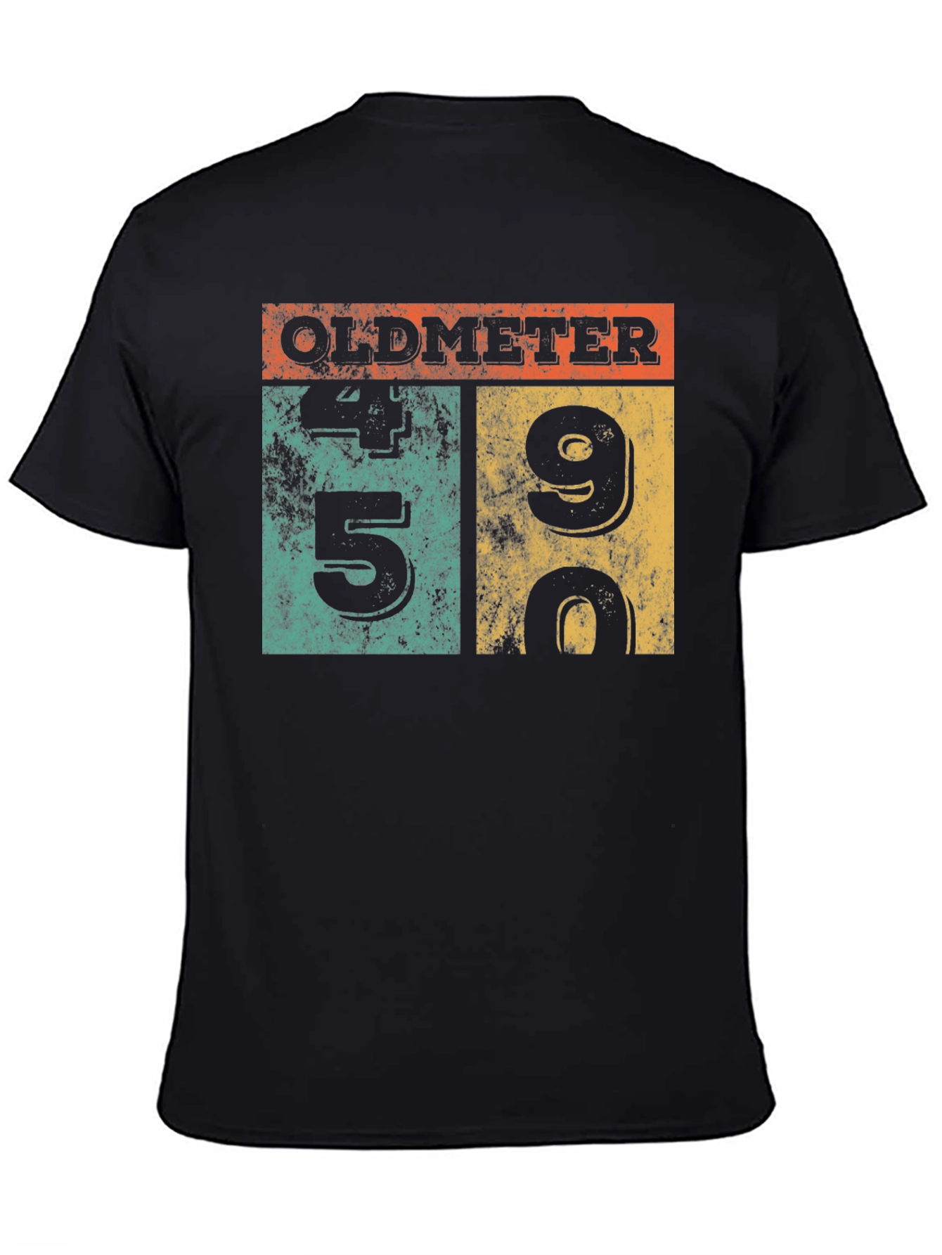 Oldmeter 45 90 Graphic Tee - Black Unisex Shirt