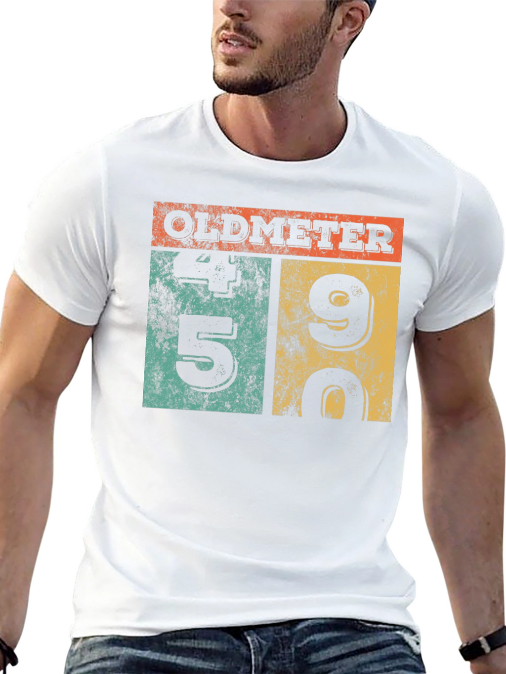 Oldmeter 45 90 Graphic Tee - Black Unisex Shirt