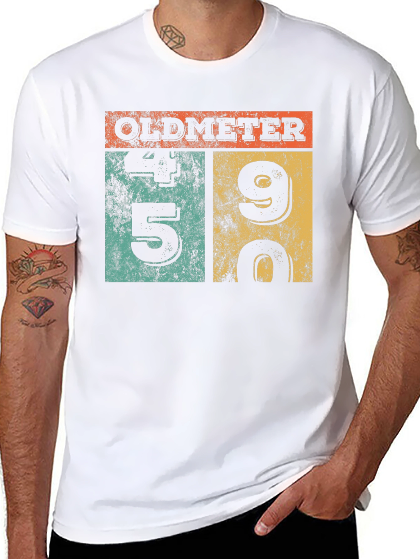 Oldmeter 45 90 Graphic Tee - Black Unisex Shirt