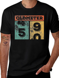 Oldmeter 45 90 Graphic Tee - Black Unisex Shirt