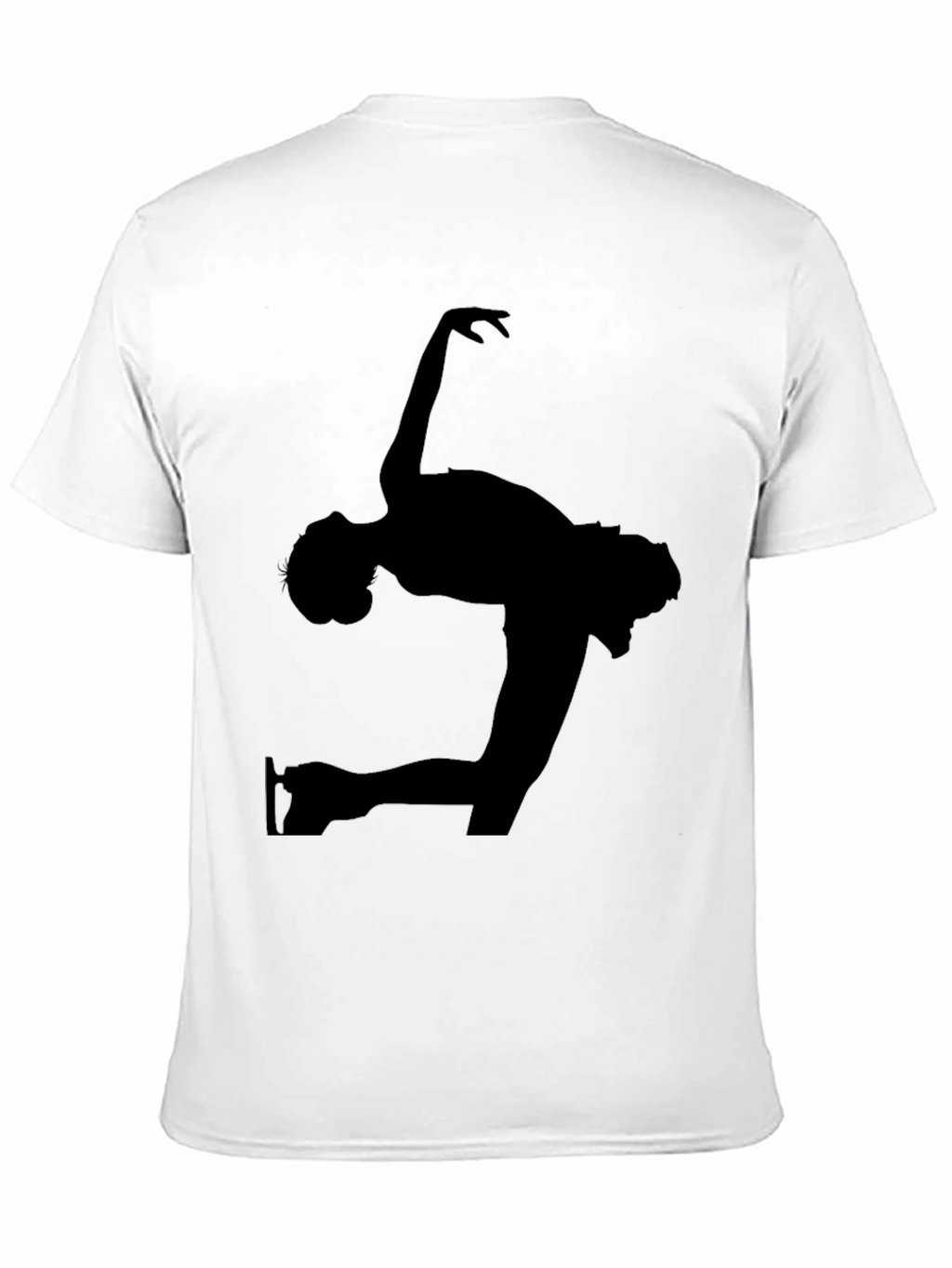 Ballerina Silhouette Graphic Tee - Classic Black