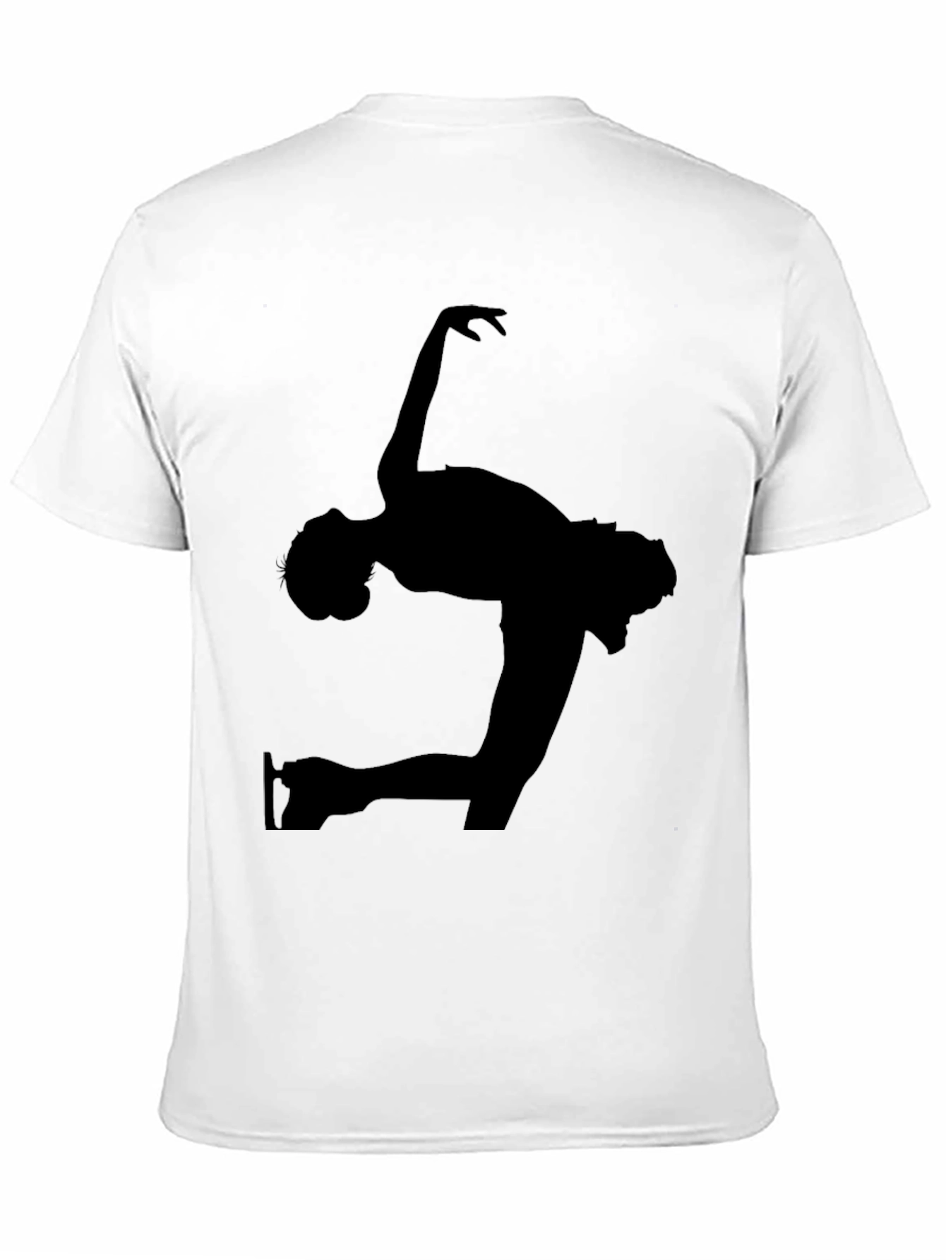 Ballerina Silhouette Graphic Tee - Classic Black