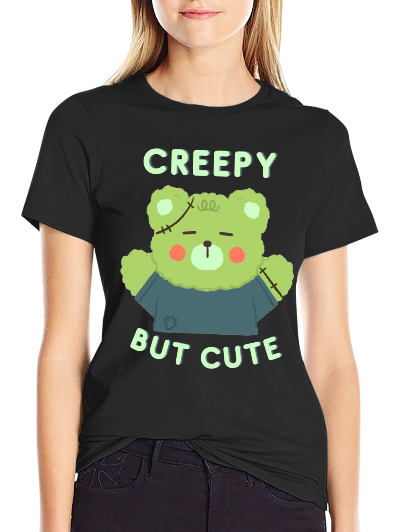 Creepy But Cute Zombie Bear T-Shirt