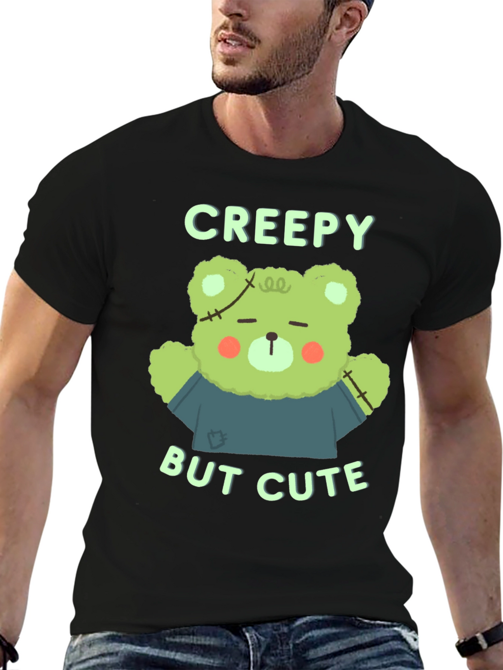 Creepy But Cute Zombie Bear T-Shirt