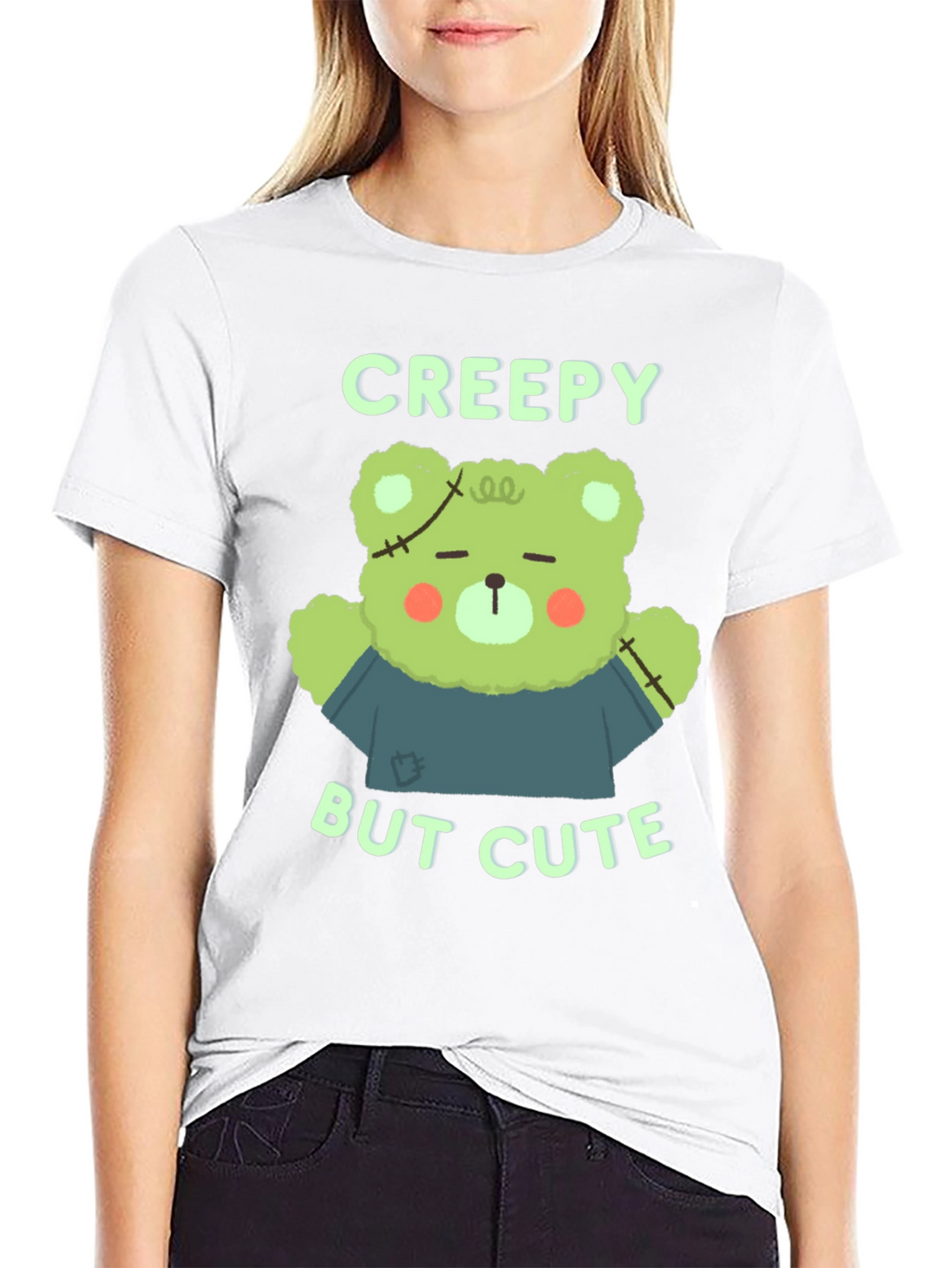 Creepy But Cute Zombie Bear T-Shirt