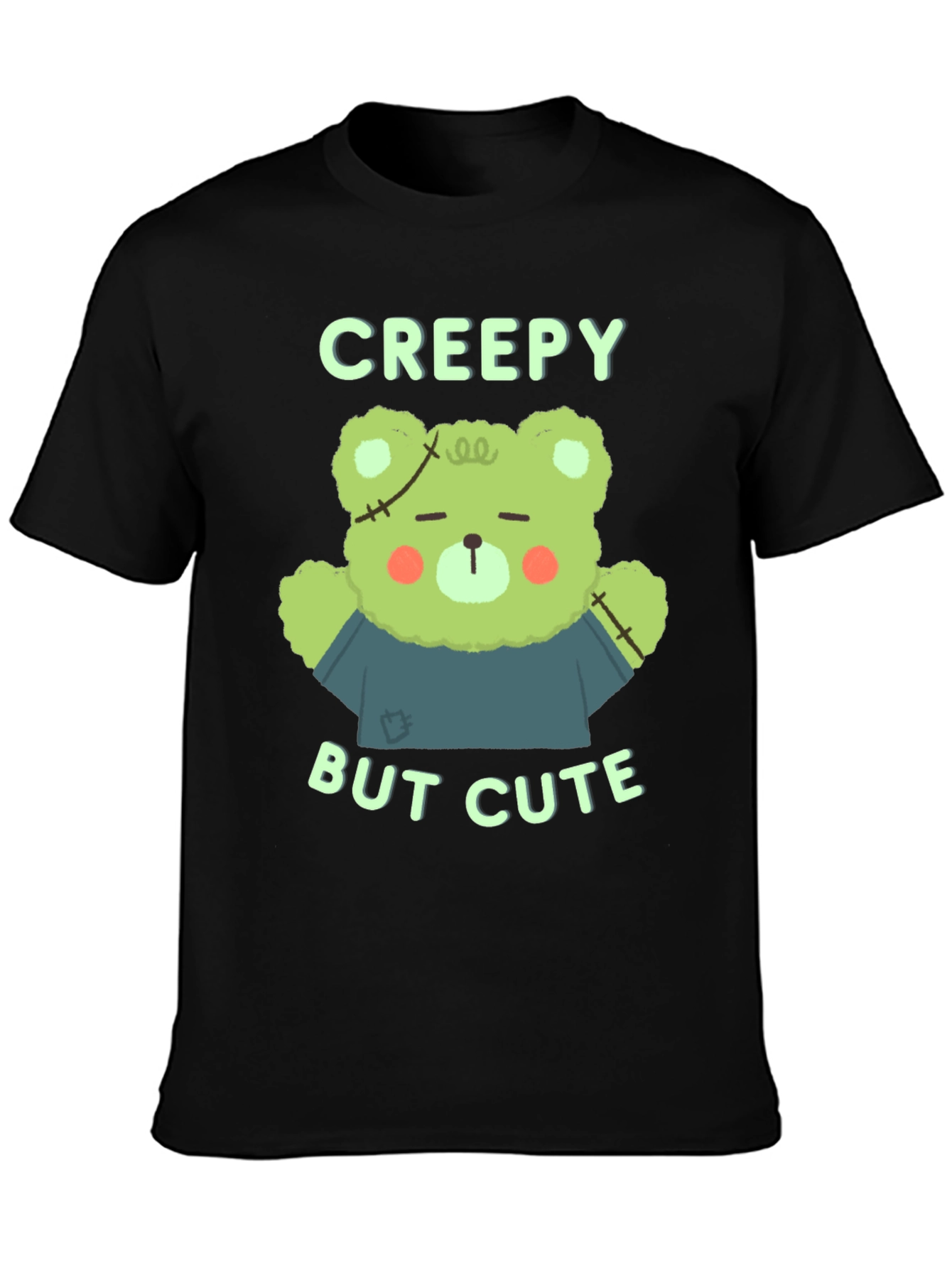 Creepy But Cute Zombie Bear T-Shirt