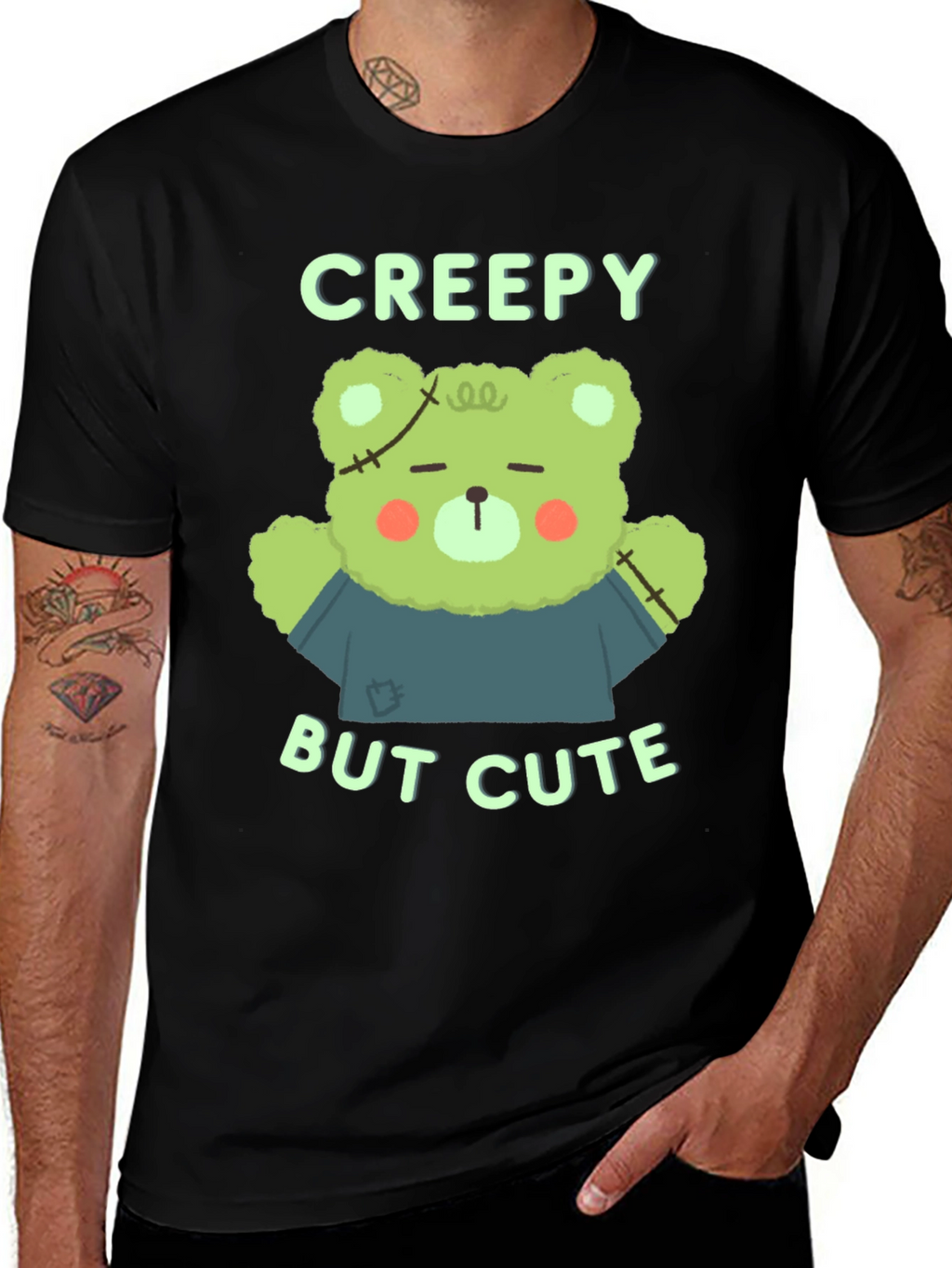 Creepy But Cute Zombie Bear T-Shirt