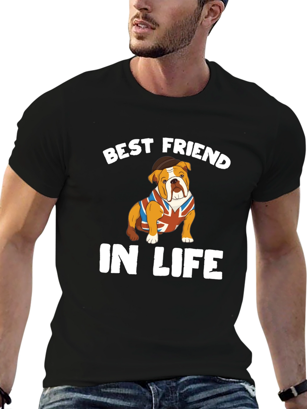 Best Friend Bulldog T-Shirt