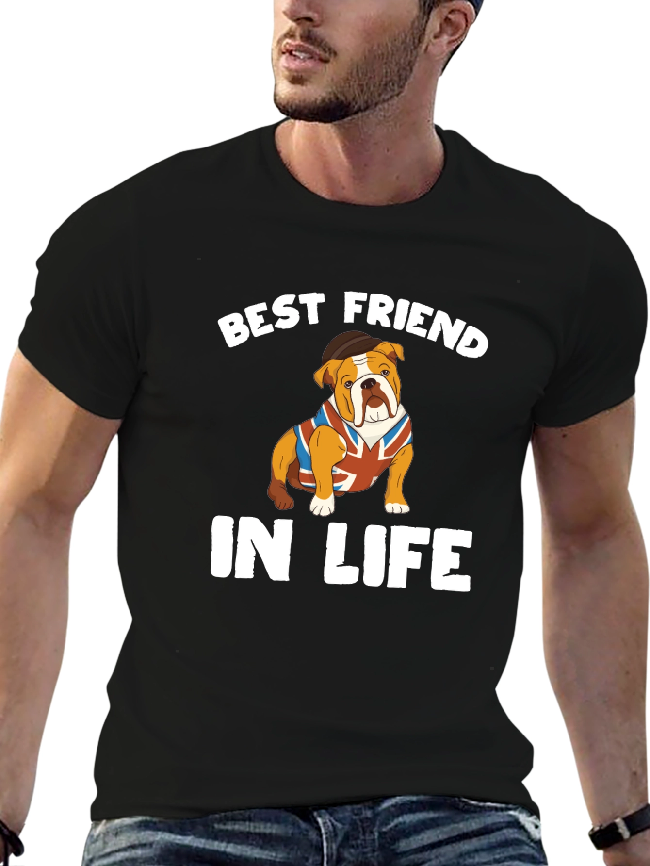 Best Friend Bulldog T-Shirt