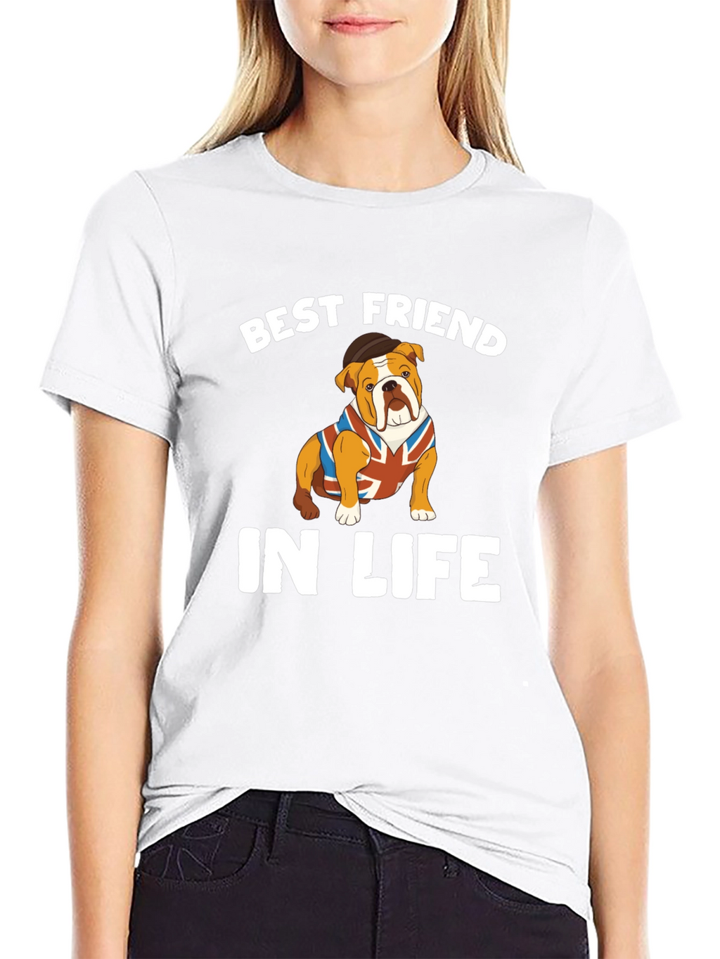 Best Friend Bulldog T-Shirt