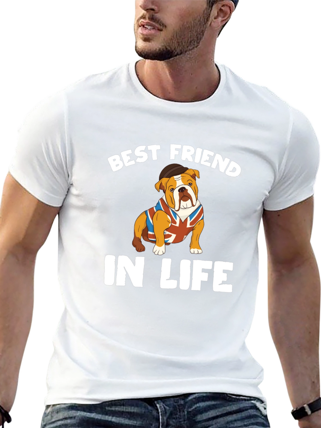 Best Friend Bulldog T-Shirt