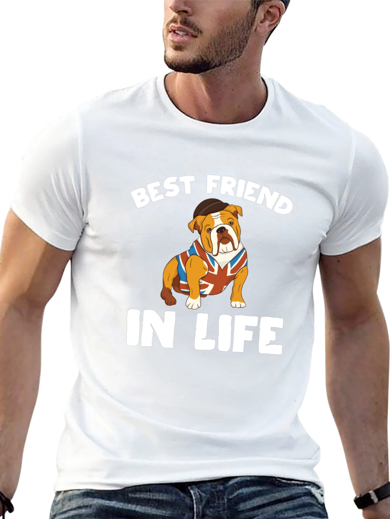 Best Friend Bulldog T-Shirt