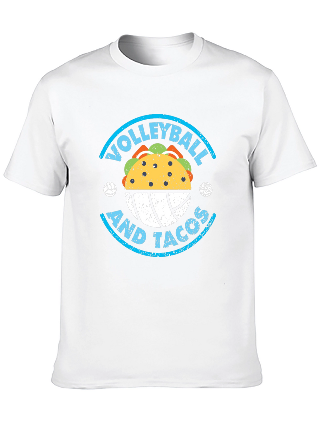 Volleyball and Tacos Graphic Tee