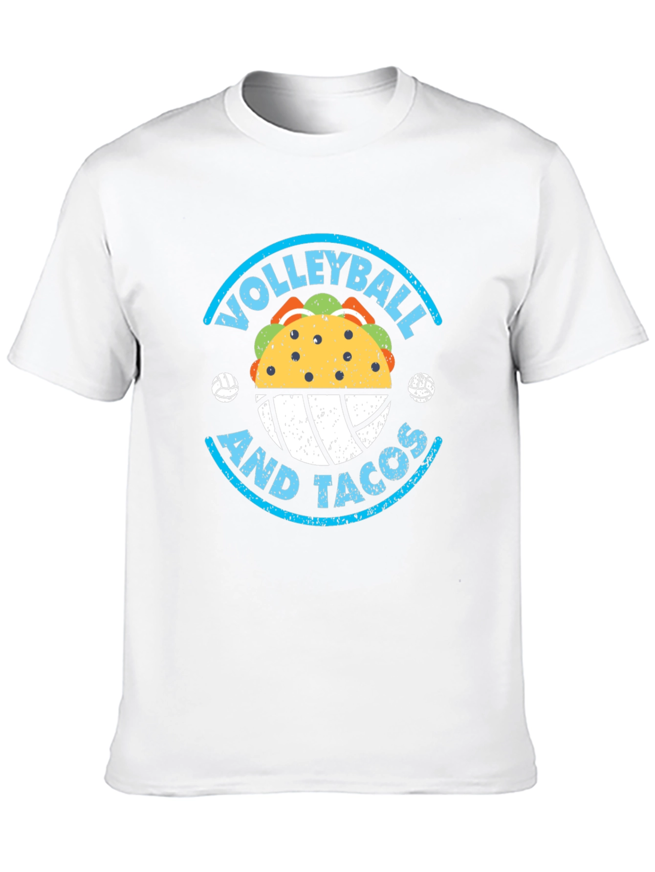 Volleyball and Tacos Graphic Tee