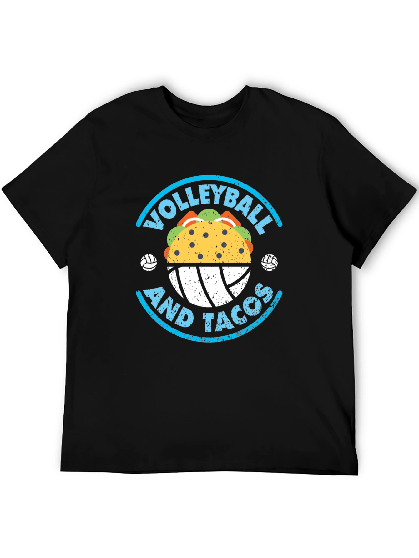 Volleyball and Tacos Graphic Tee