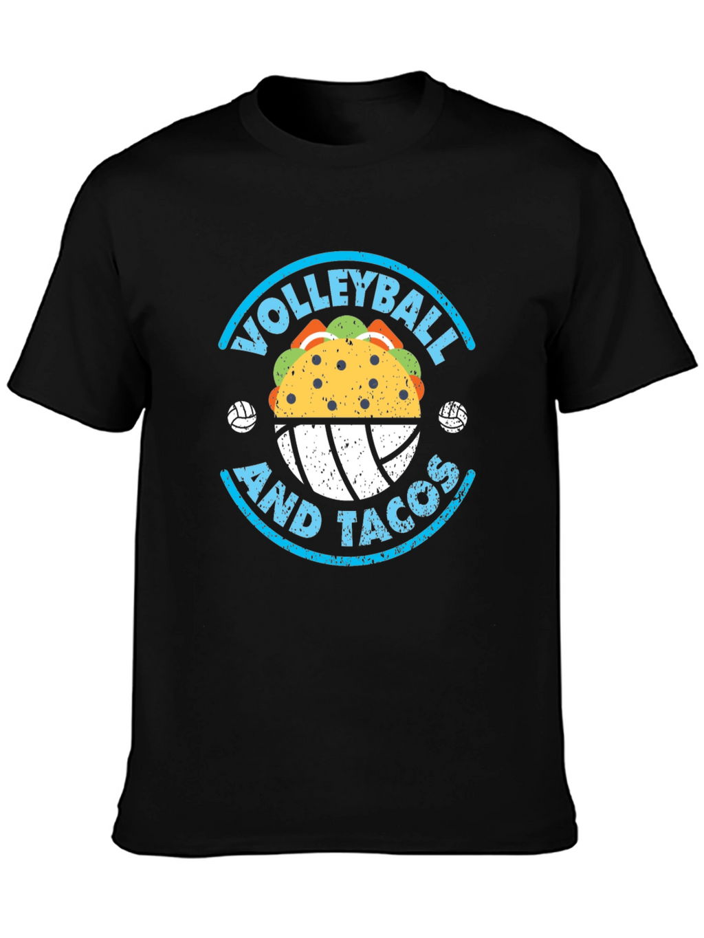 Volleyball and Tacos Graphic Tee