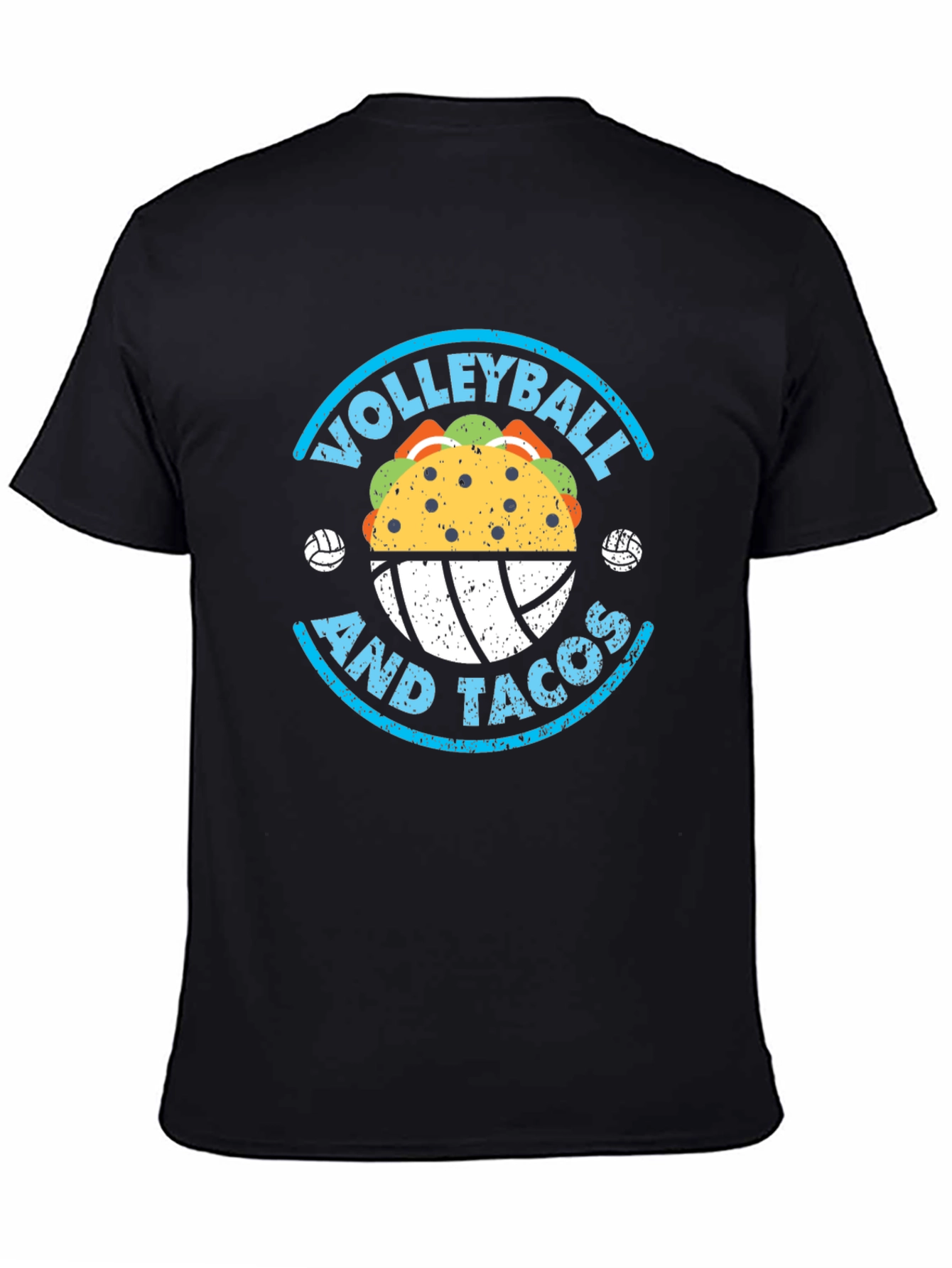 Volleyball and Tacos Graphic Tee