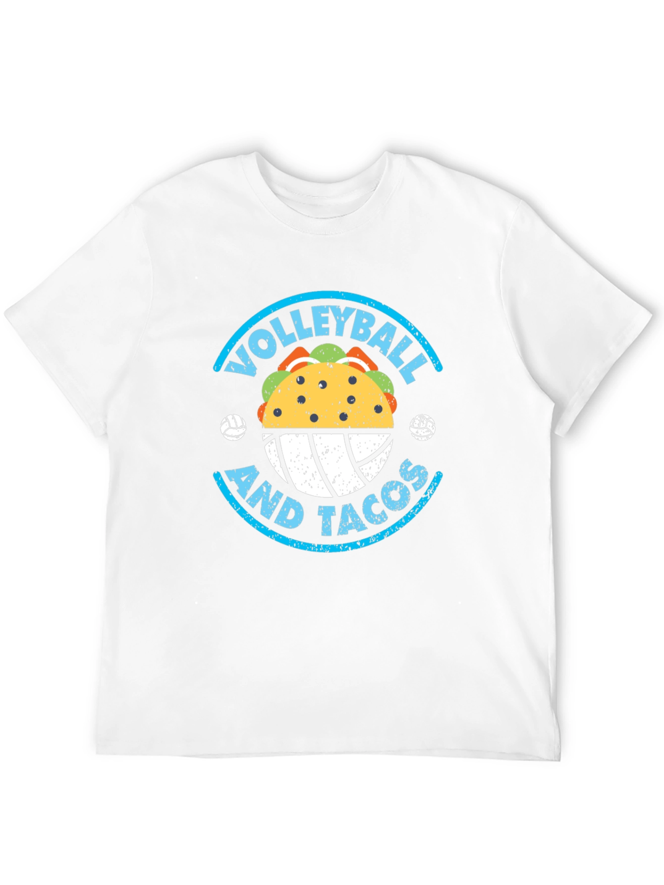 Volleyball and Tacos Graphic Tee