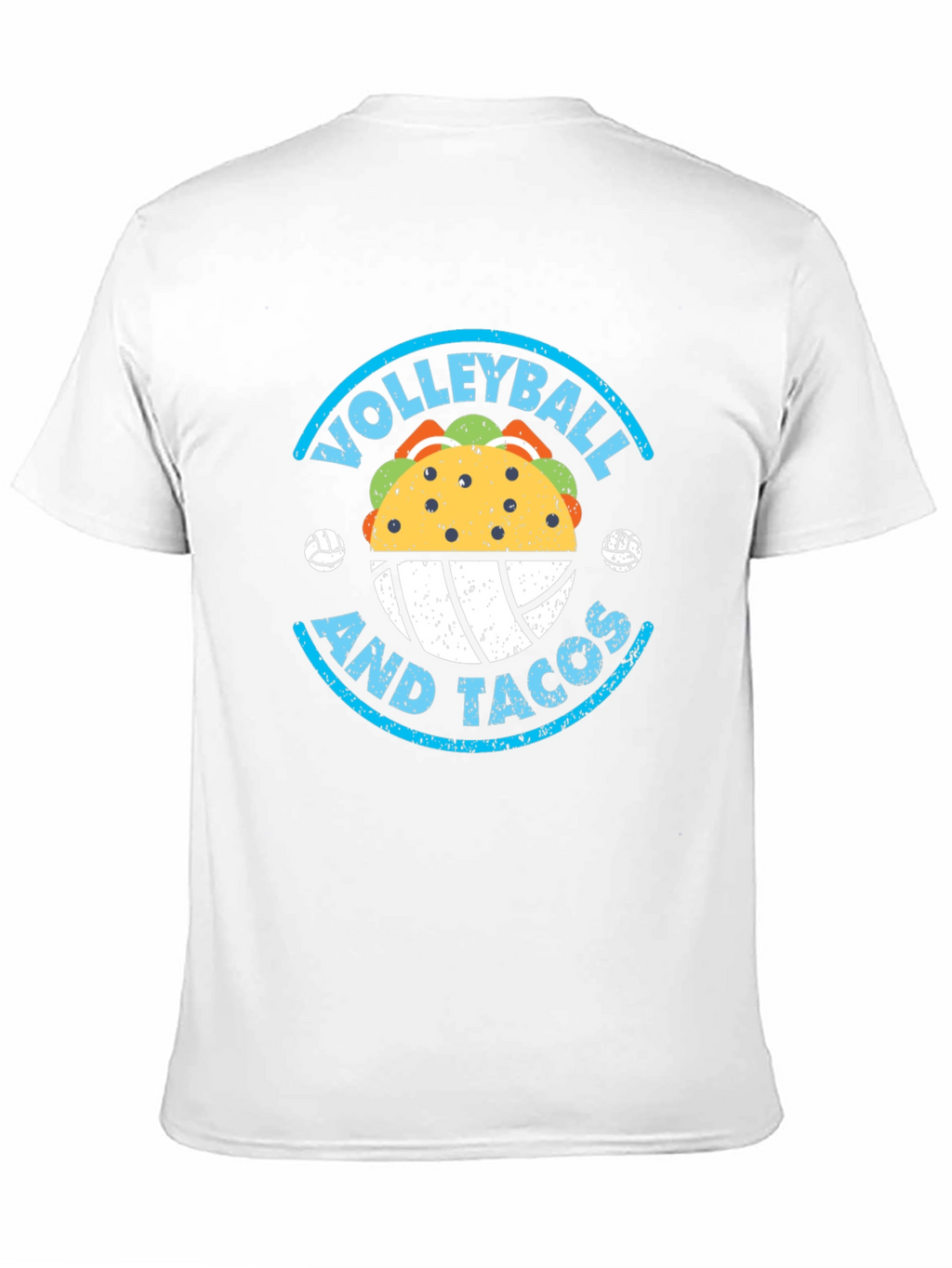 Volleyball and Tacos Graphic Tee