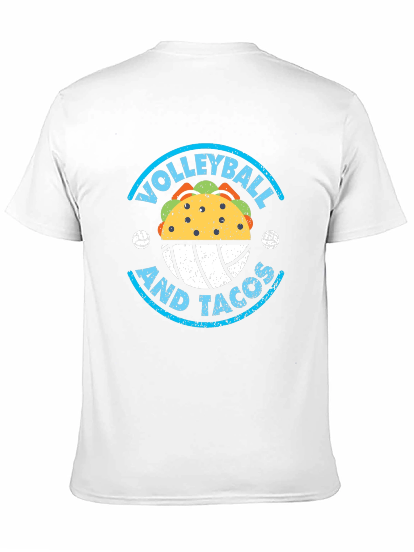 Volleyball and Tacos Graphic Tee