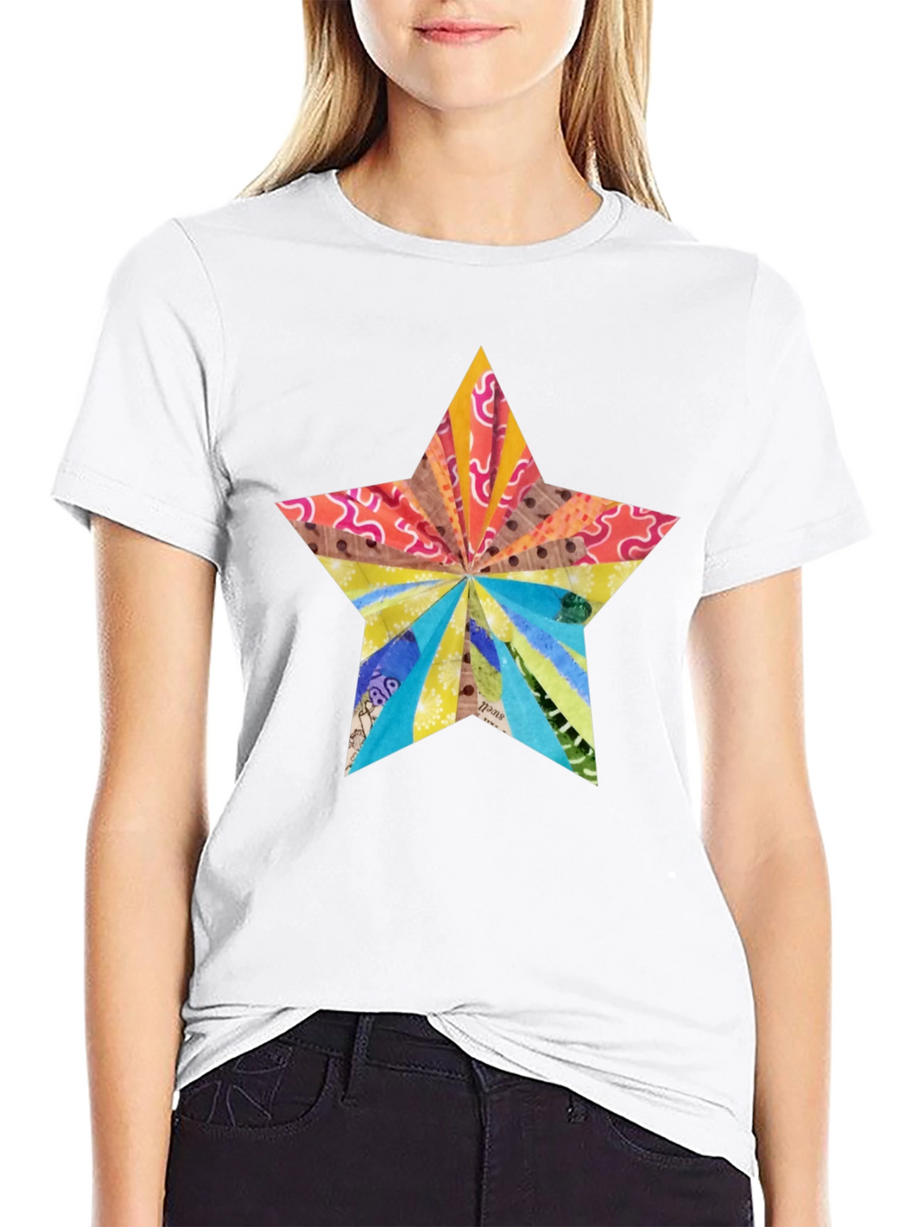 Star Graphic T-Shirt - Modern Artistic Design