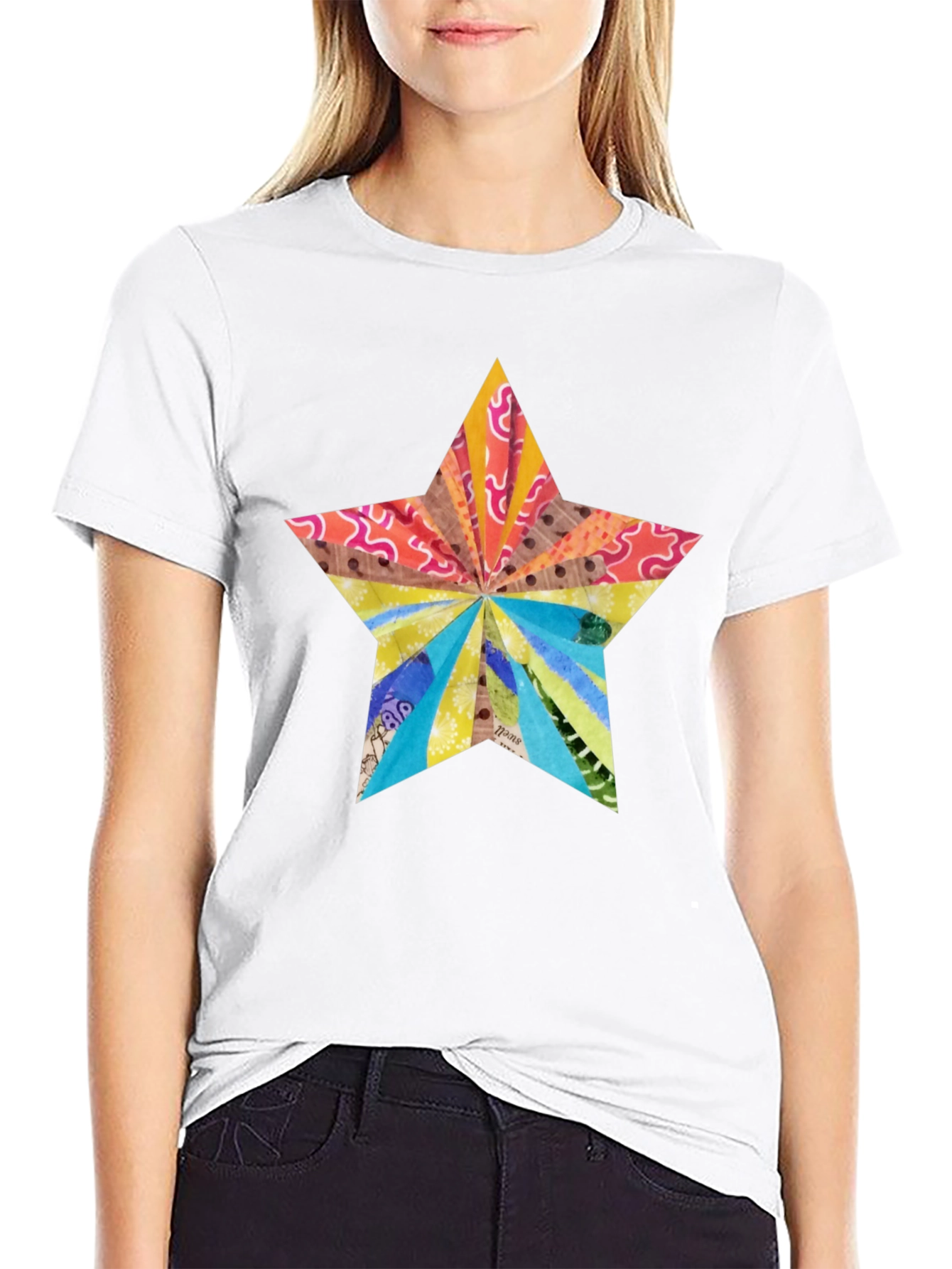 Star Graphic T-Shirt - Modern Artistic Design