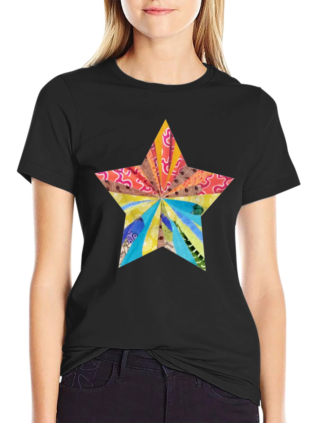 Star Graphic T-Shirt - Modern Artistic Design