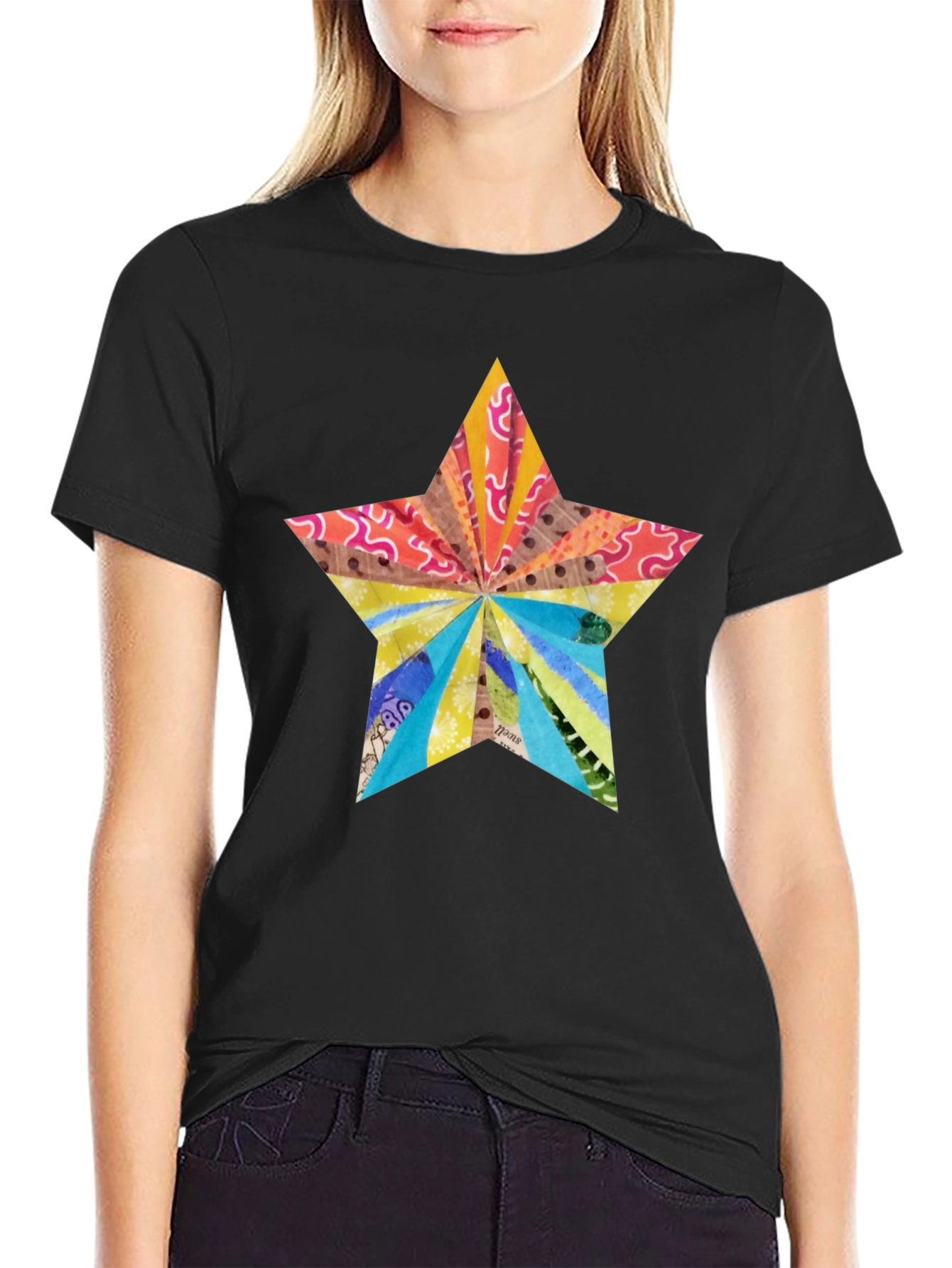 Star Graphic T-Shirt - Modern Artistic Design