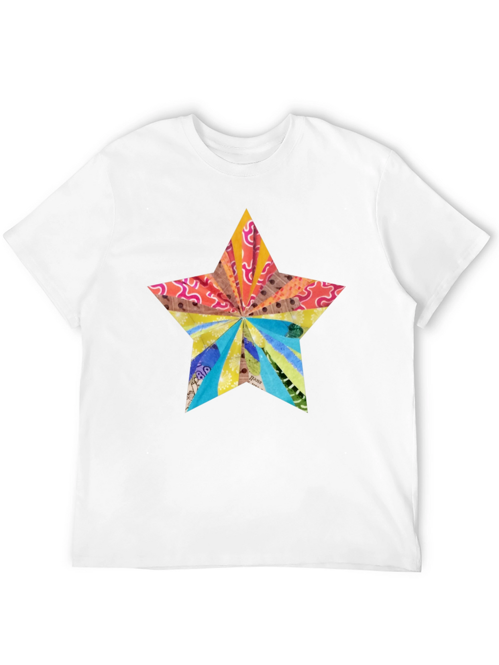 Star Graphic T-Shirt - Modern Artistic Design