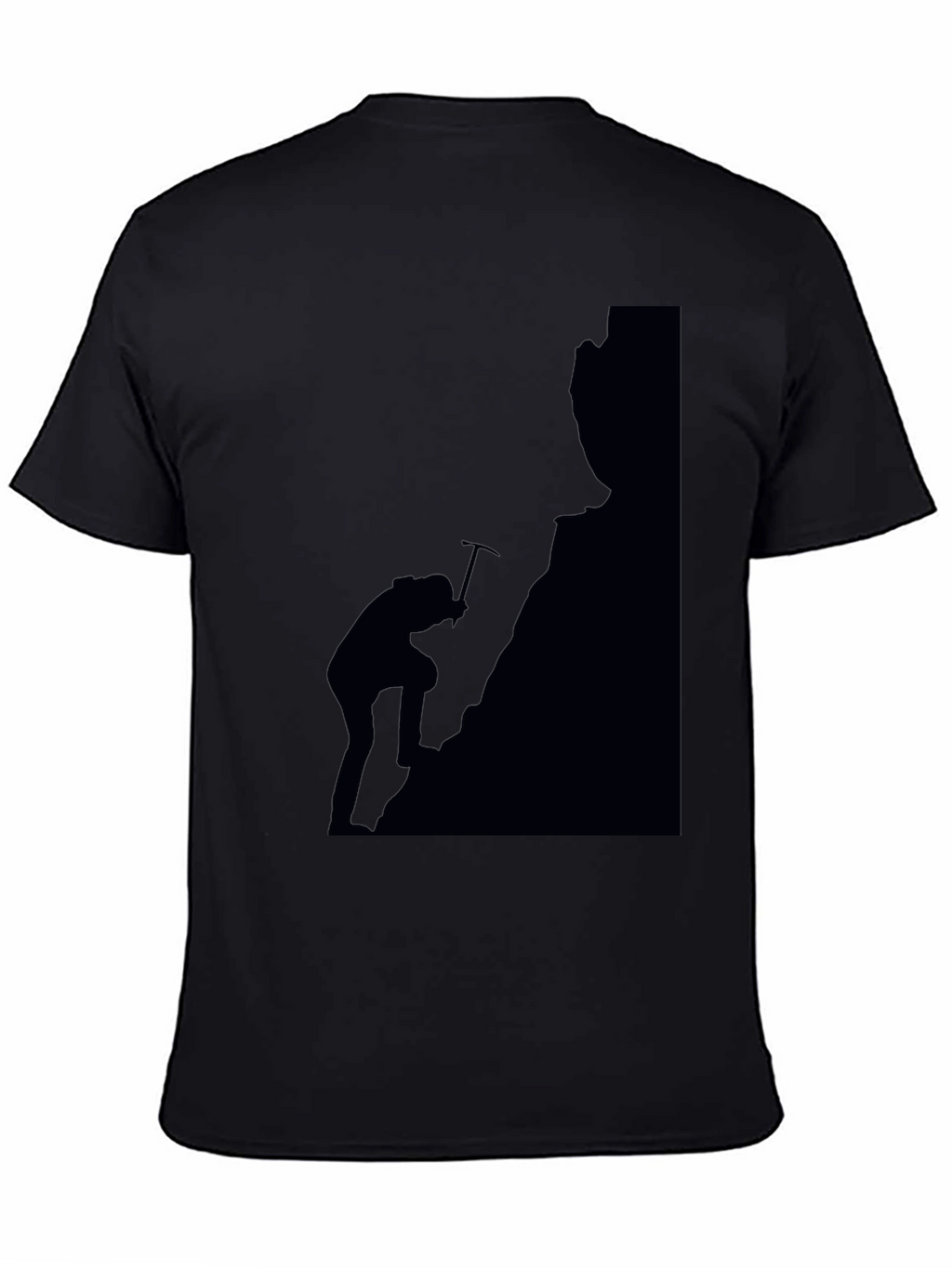 Black Mountain Climber Graphic Tee