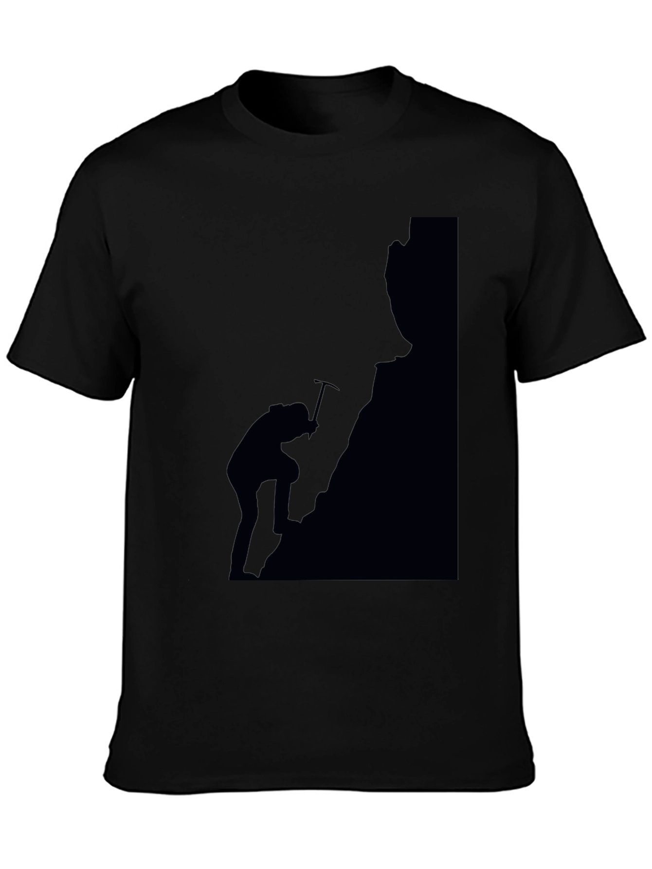 Black Mountain Climber Graphic Tee