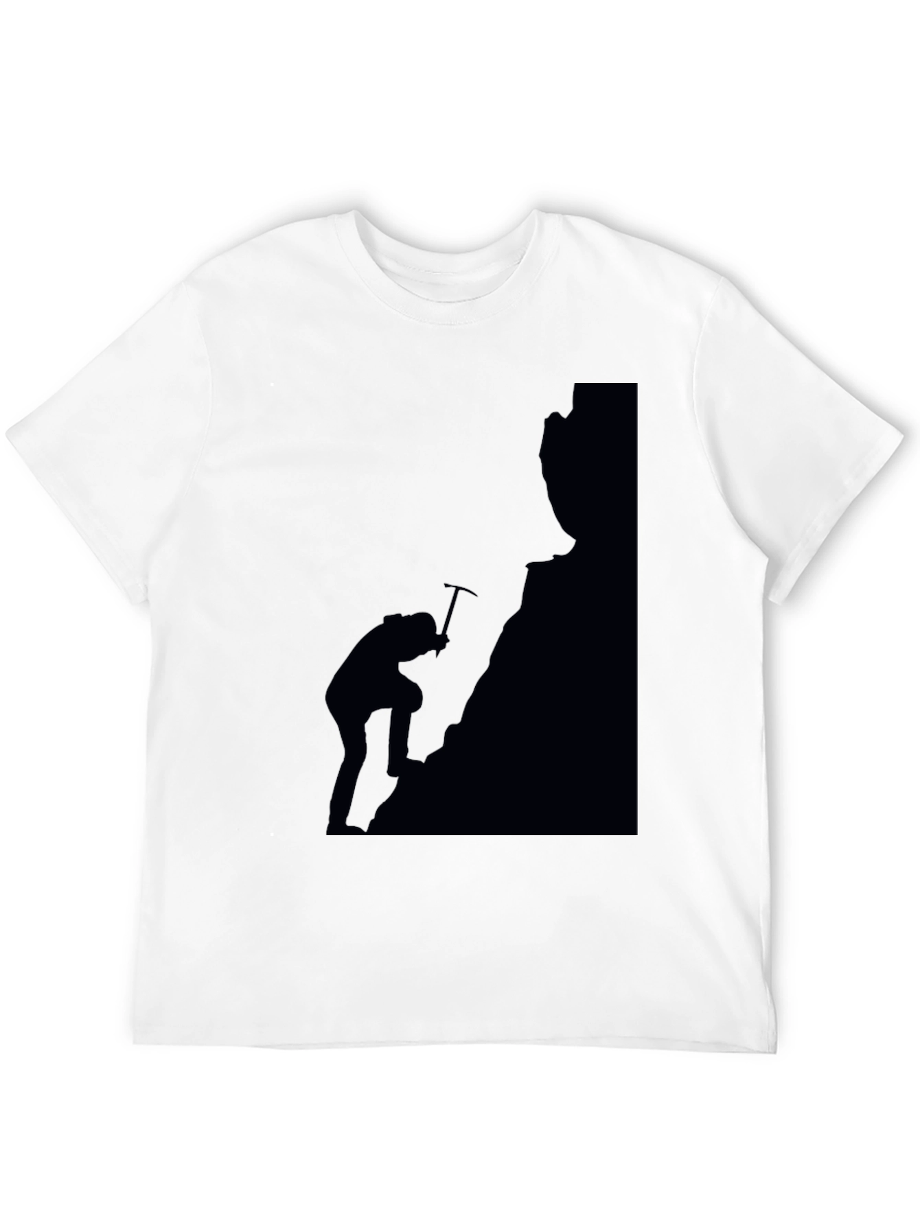 Black Mountain Climber Graphic Tee