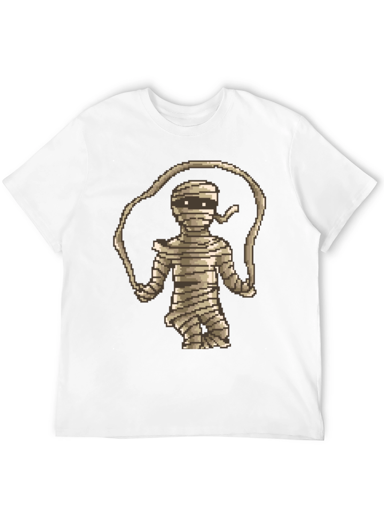 Pixel Mummy T-Shirt - Retro Gaming Style
