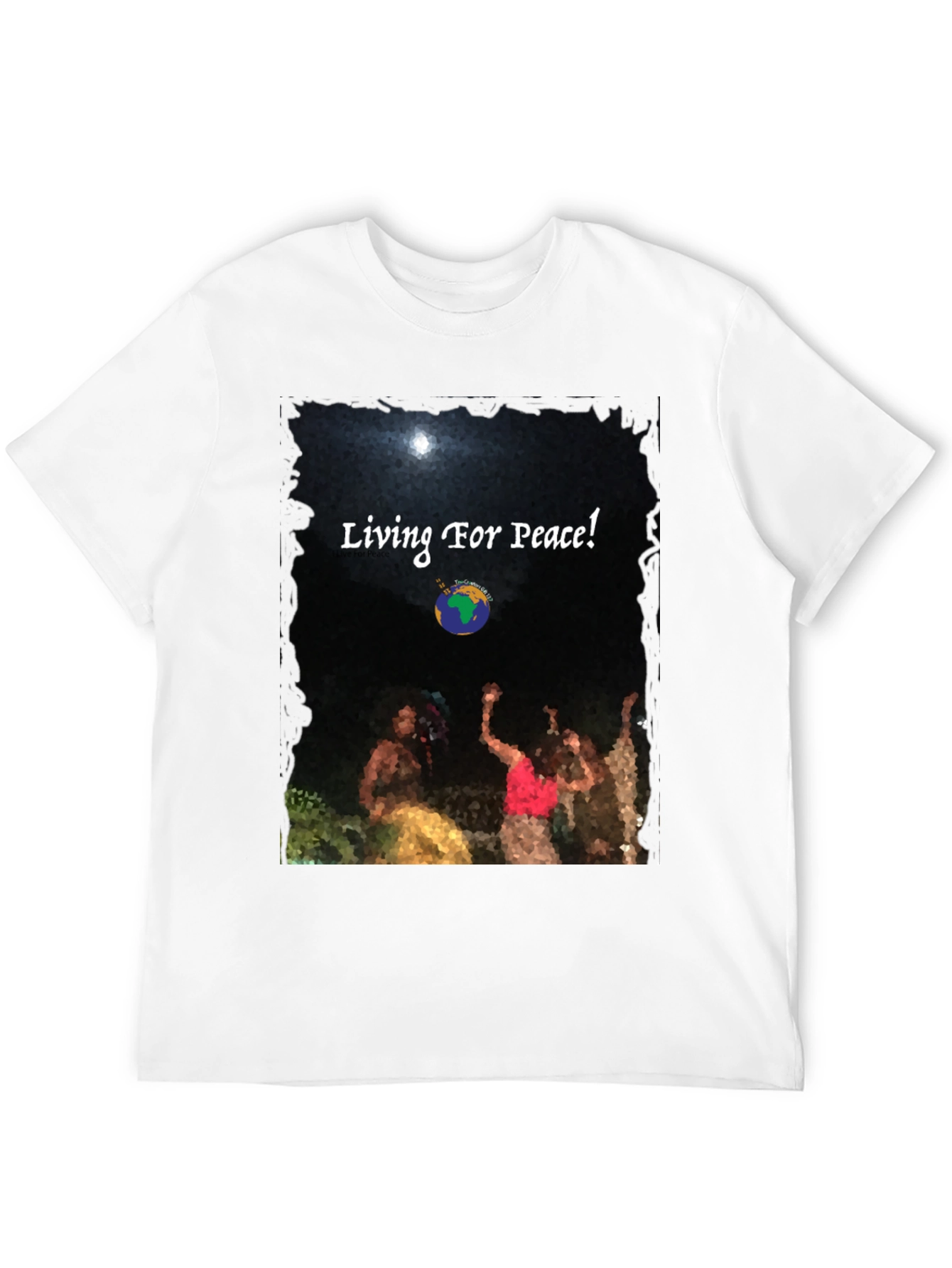 Living For Peace Graphic Tee