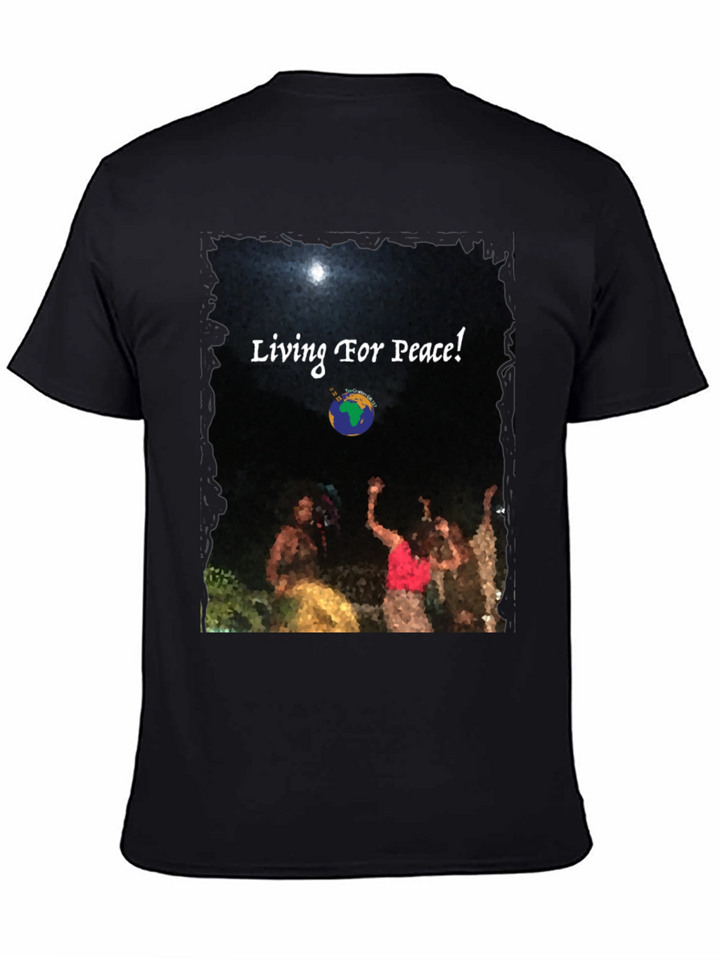 Living For Peace Graphic Tee