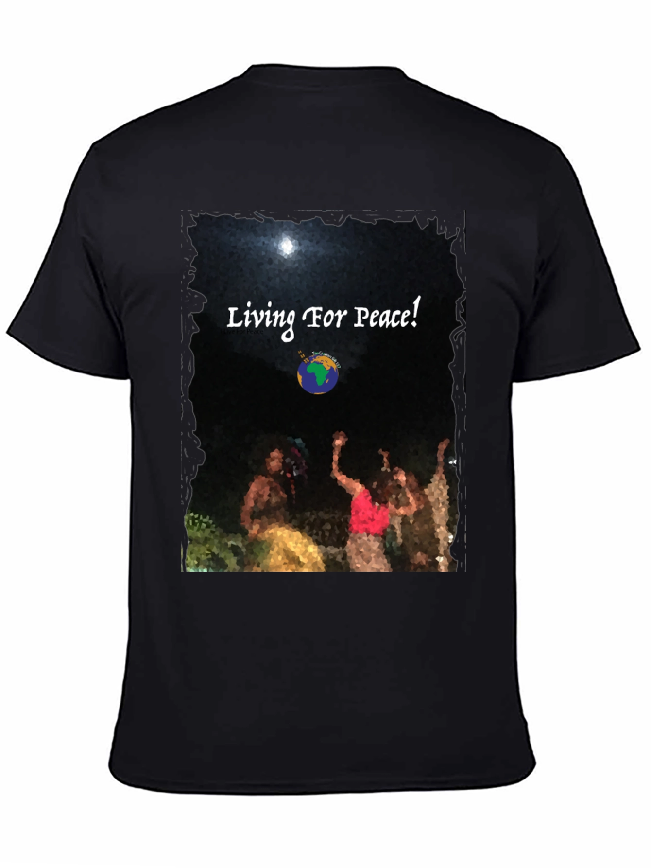 Living For Peace Graphic Tee