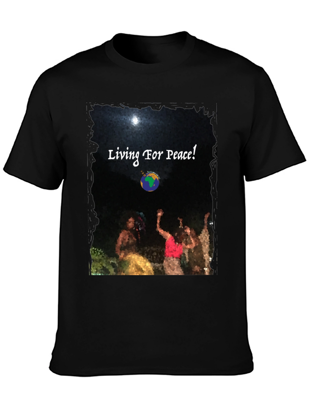 Living For Peace Graphic Tee