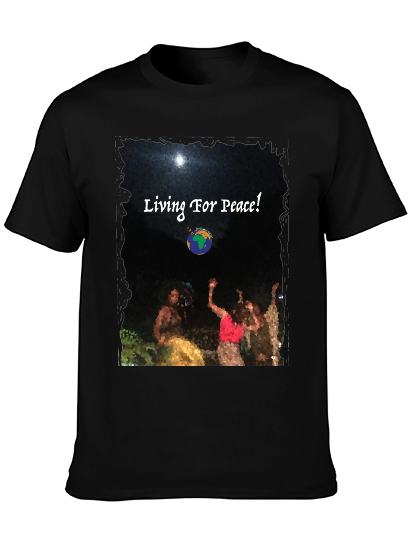 Living For Peace Graphic Tee