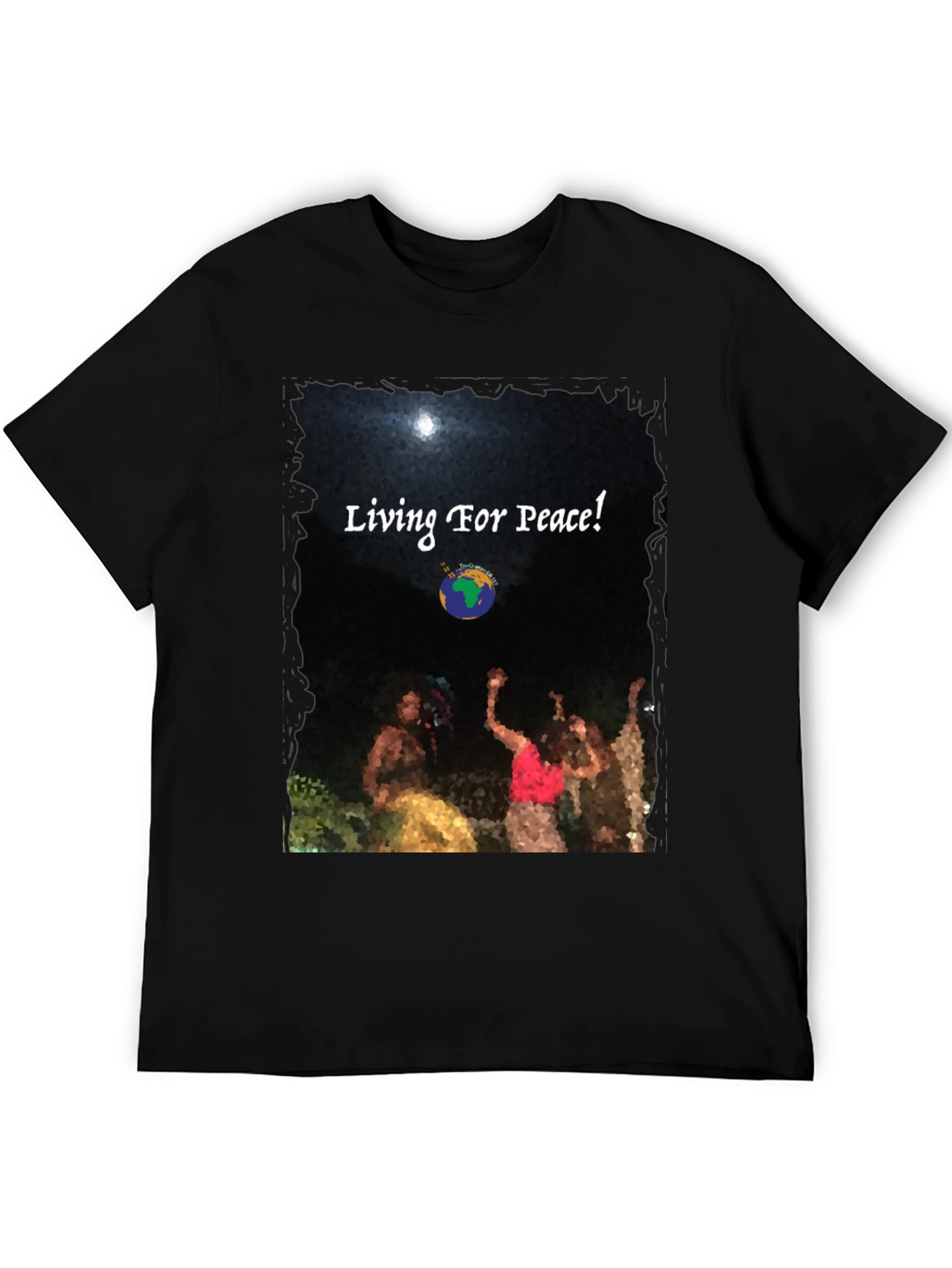 Living For Peace Graphic Tee
